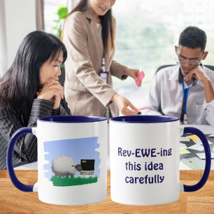 Caneca Reexaminando essa ideia cuidadosamente