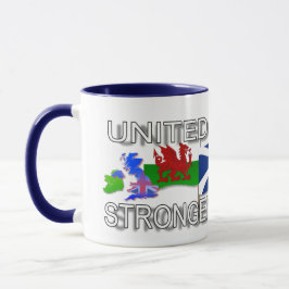Caneca Referendo escocês mais forte juntos