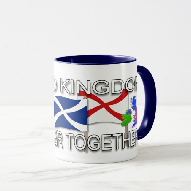 Caneca Referendo escocês mais forte juntos (Frente Esquerda)