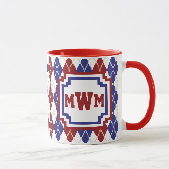 Caneca referente à cultura norte-americana de (Direita)