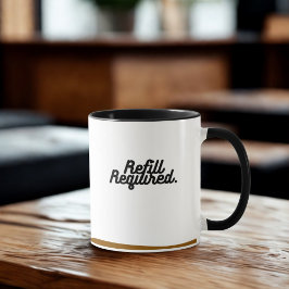 Caneca Refill Required Mug – Funny Empty Cup Design