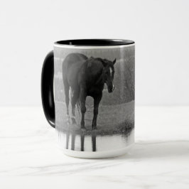 Caneca Reflexão Silenciosa ~ Mug Horse