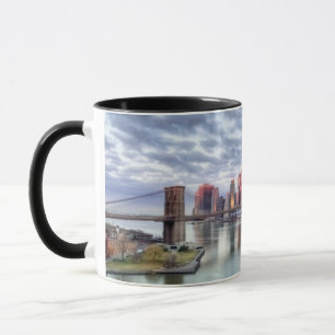 Caneca Reflexões lindos da opinião e da cidade da manh