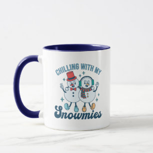 Caneca Refrigeração Teal Com Meu Inverno De Neve