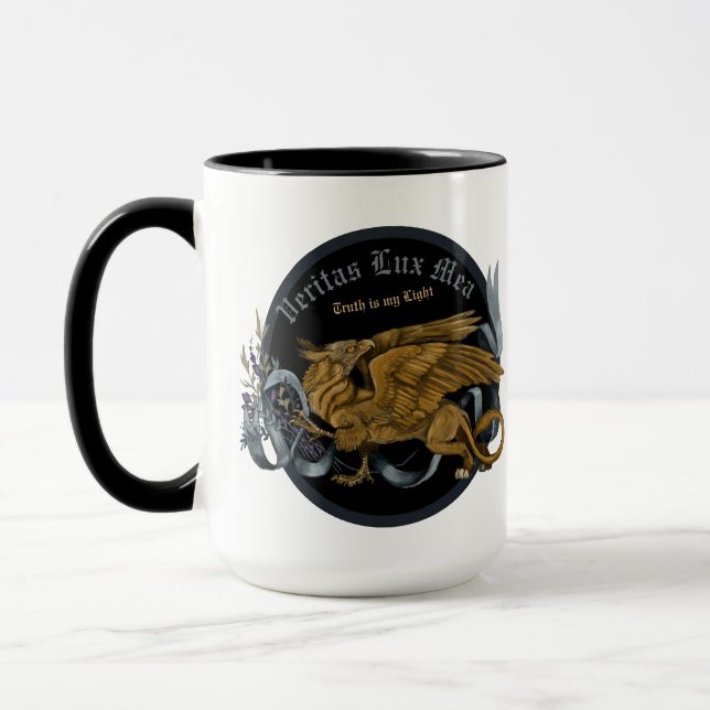 Caneca Regal Dourado e Silver Griffin (Esquerda)