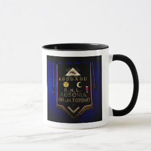 Caneca Regalia maçónico, da ordem de Turin