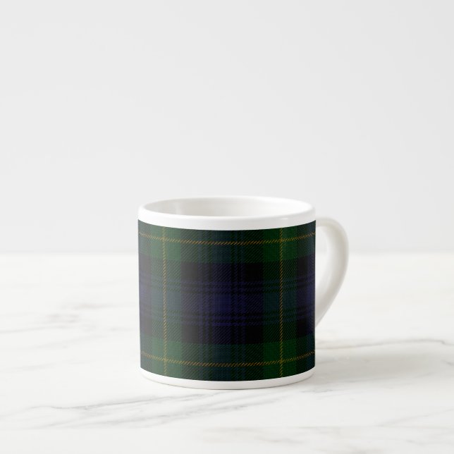 Caneca regimental do café do Tartan de Gordon do (Frente Esquerda)