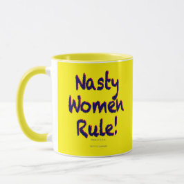 Caneca Regra das Mulheres Desagradáveis