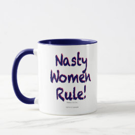 Caneca Regra das Mulheres Desagradáveis