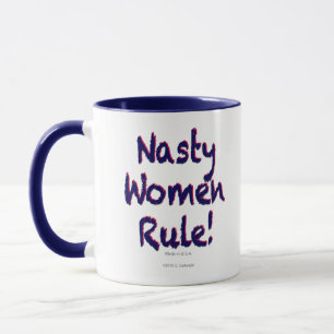 Caneca Regra das Mulheres Desagradáveis