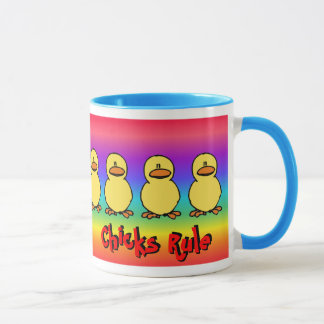 Caneca Regra dos pintinhos