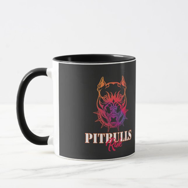 Caneca Regra Pitbulls (Esquerda)