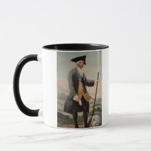 Caneca Rei Charles III (1716-88) como um caçador, 1786/8