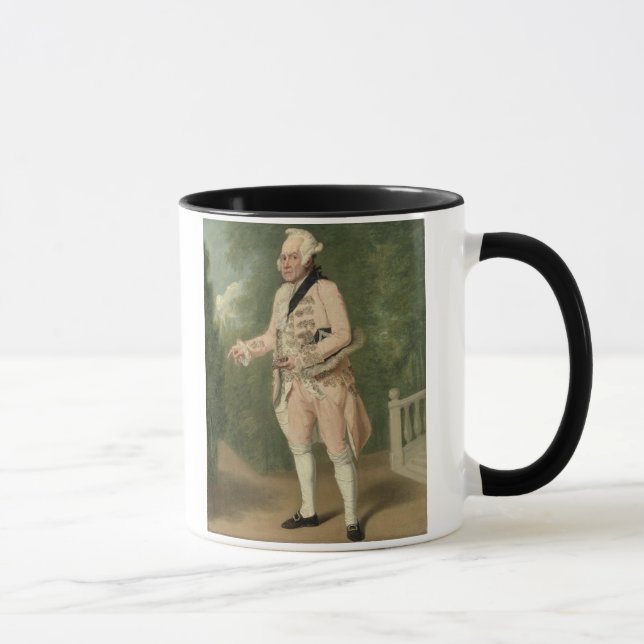 Caneca Rei de Thomas como o senhor Ogleby (óleo em (Direita)