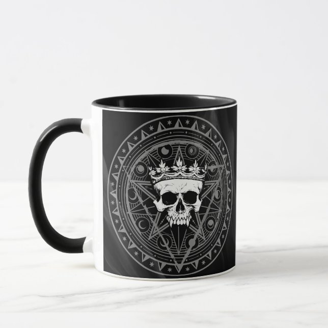 Caneca Rei do Morto: Vampiro Real Escuro Sigil (Esquerda)