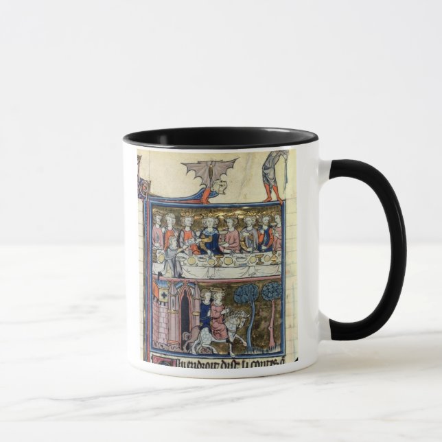 Caneca Rei f.326 Arthur e seus cavaleiros da Senhora (Direita)