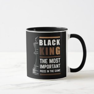 Caneca Rei Negro O Mais Importante Peço No Jogo 1