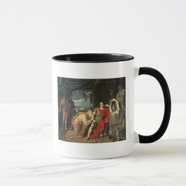 Caneca Rei Priam que implora Achilles pelo retorno de (Direita)
