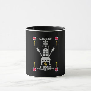 Caneca Rei Real Britânico Charles III
