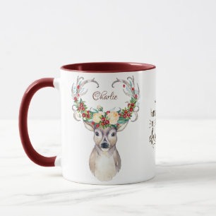 Caneca Reindeer Christmas Mug