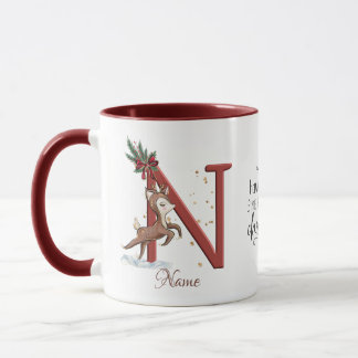 Caneca Reindeer Christmas Mug