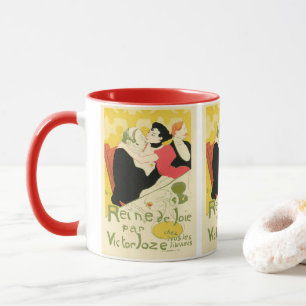 Caneca Reine de Joie Toulouse Lautrec