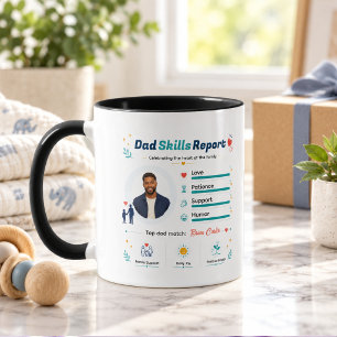 Caneca Relatório de Habilidades do Papai Melhor Apreciaçã
