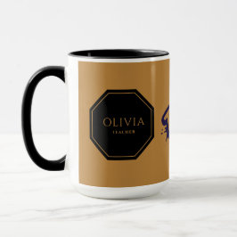 Caneca Relax Combo Mug Apresentando seu nome e cargo