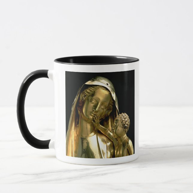 Caneca Relicário do Virgin do d'Evreux de Jeanne, 1339 ( (Esquerda)