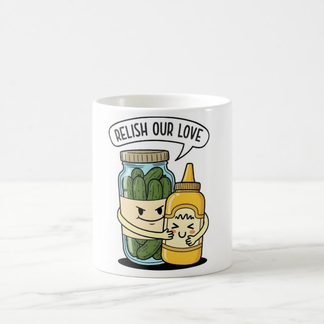 Caneca Relish Our Love – Xícara de Café com Piada  (Centro)