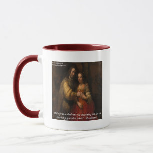 Caneca Rembrandt "A Noiva Judia" & Cota de Velhice