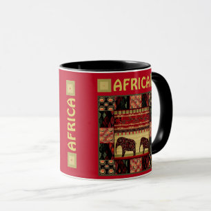 Caneca remendo africano