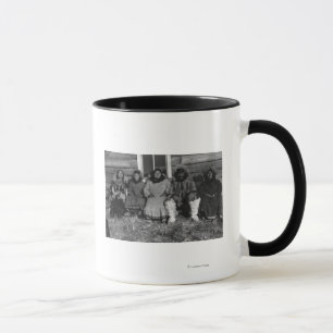 Caneca Rena Mary e sua família em Alaska