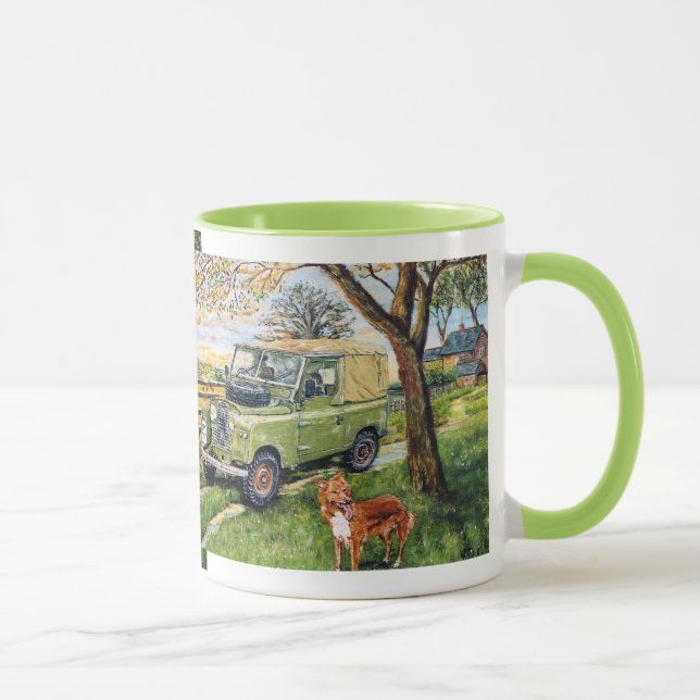 Caneca repetida da campainha do design da (Direita)