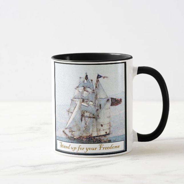 Caneca Represente acima suas liberdades (Direita)