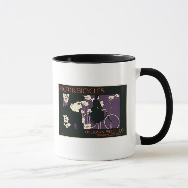 Caneca Reprodução vencedor Bicyc de uma propaganda de (Direita)