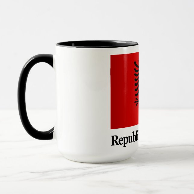 Caneca República da Albânia (Esquerda)