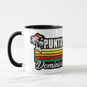 Caneca República Dominicana do Punta Cana - Retro Souveni
