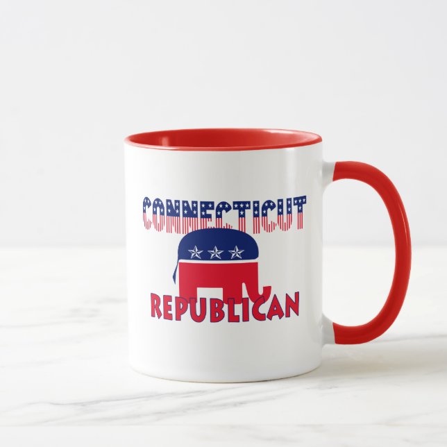 Caneca Republicano de Connecticut (Direita)