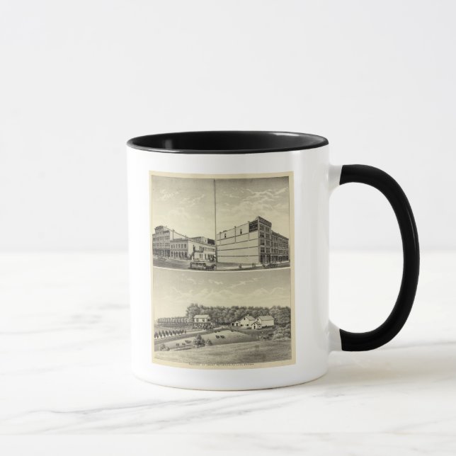 Caneca Residência de Petersen, Dewey e Stone, Nebraska (Direita)