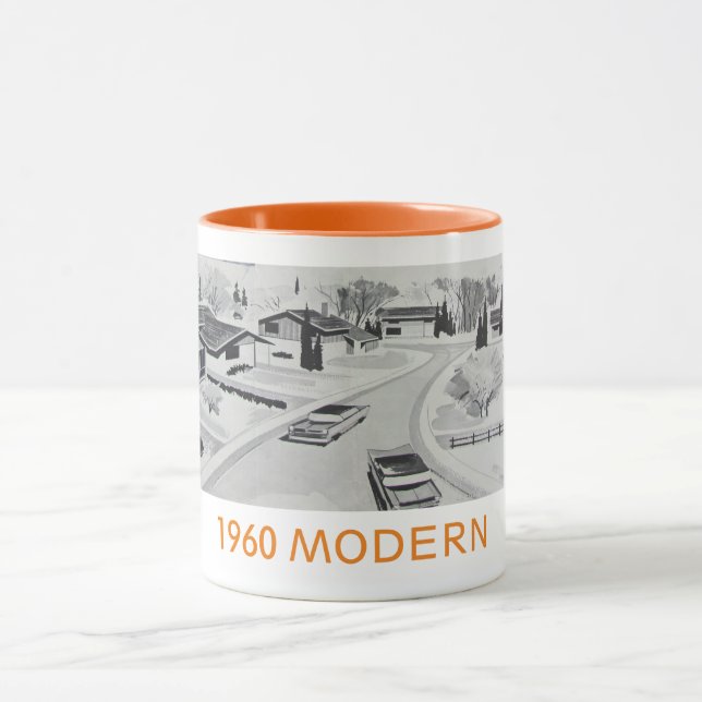Caneca residencial modernista dos anos 60 genuínos (Centro)