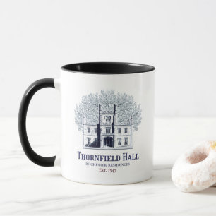 Caneca Residências de Jane Eyre Thornfield Hall Rochester