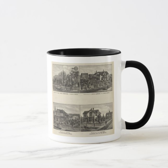 Caneca Residências, Florença e Hillsboro, Kansas (Direita)