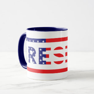 Caneca RESISTENTE  Bandeira dos Estados Unidos