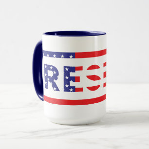 Caneca RESISTENTE Bandeira dos Estados Unidos