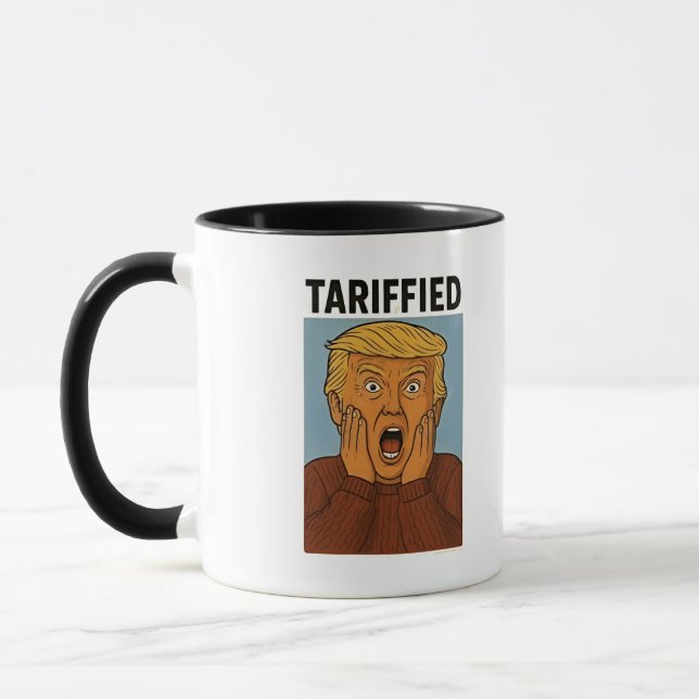 Caneca Resistido Traduzido Eu Pego Pinguins (Esquerda)