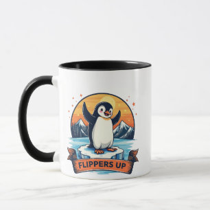 Caneca Resistir A Eu Ficar Com Pinguins Anti Trump