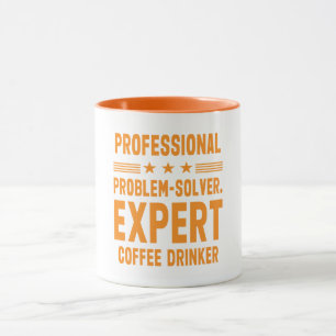 Caneca Resolução profissional de problemas. Especialista