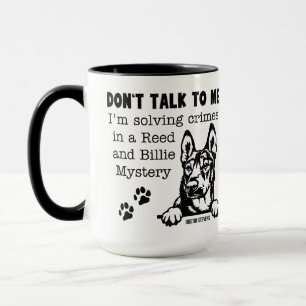 Caneca Resolvendo crimes com Reed e Billie
