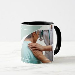 Caneca Respeito e Cuidado - Uma Caneca com uma Men